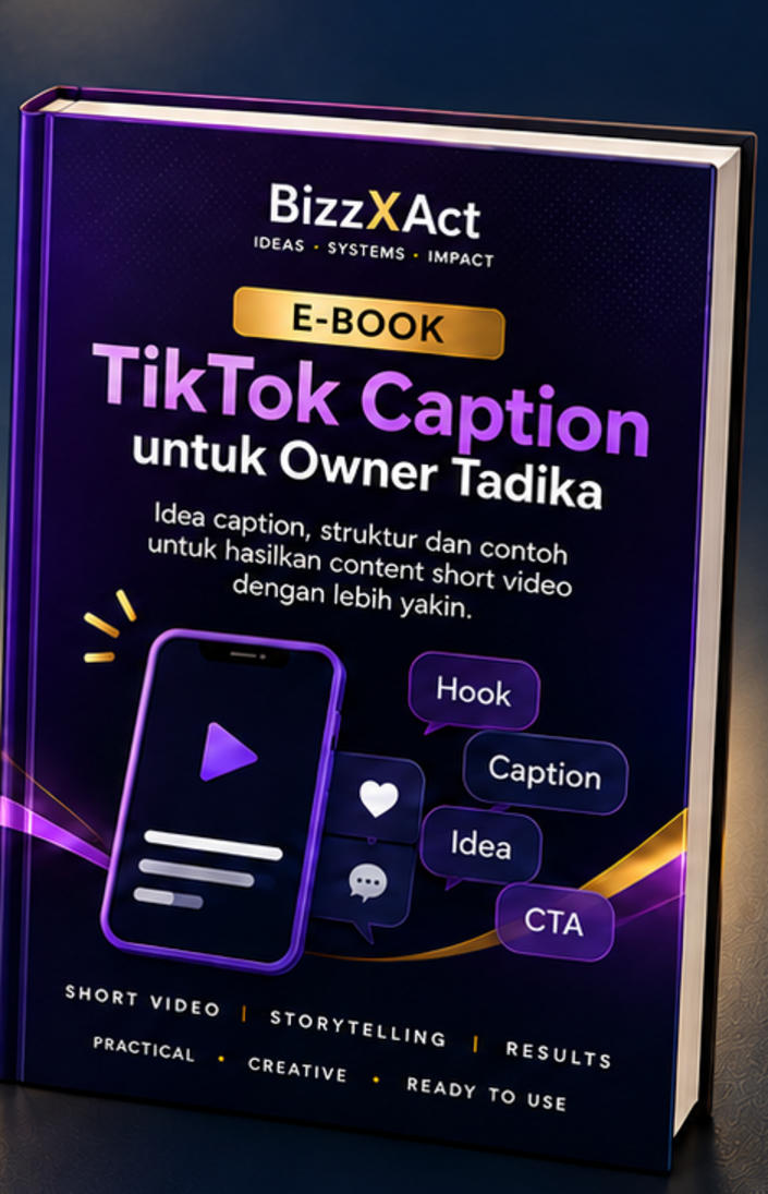 TikTok Caption untuk Owner Tadika